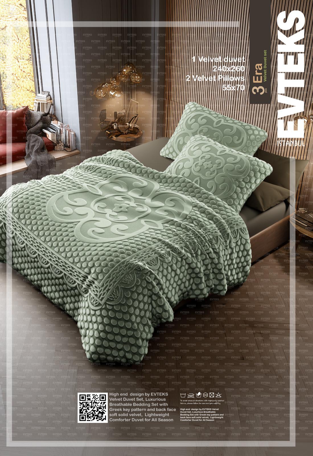 Turkish duvet with Italian details